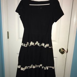 Heavy- weight dress.
